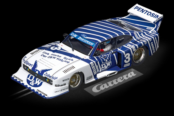 Carrera Digital 132 Ford Capri Zakspeed Turbo D&W-Zakspeed Nr. 3 30887